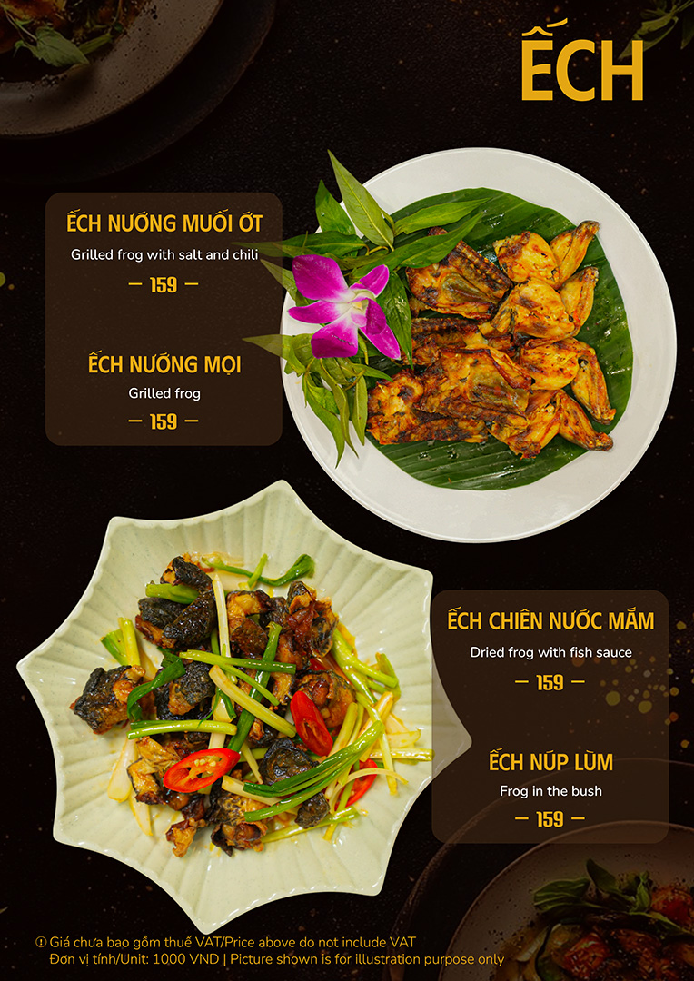 Oneh Menu MENU – Nhà hàng One Garden